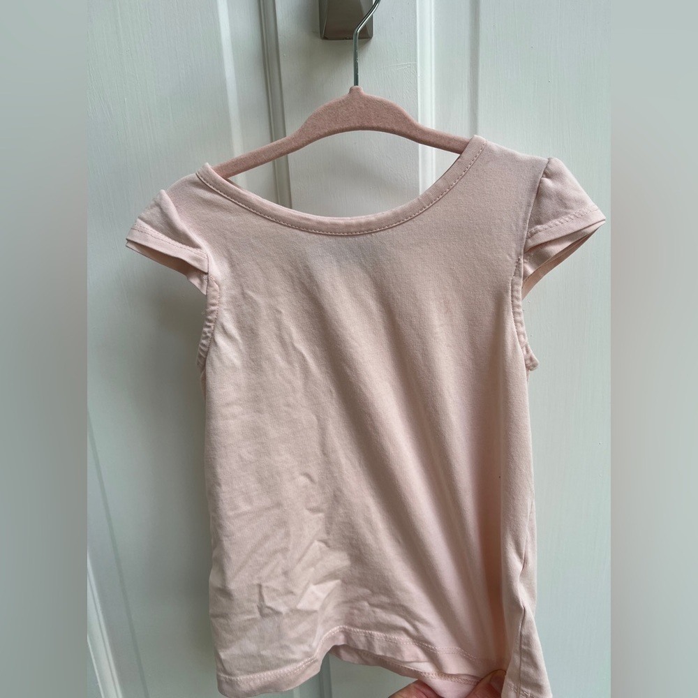 Cynthia Rowley 18-24M Light Pink Short Sleeve Blouse